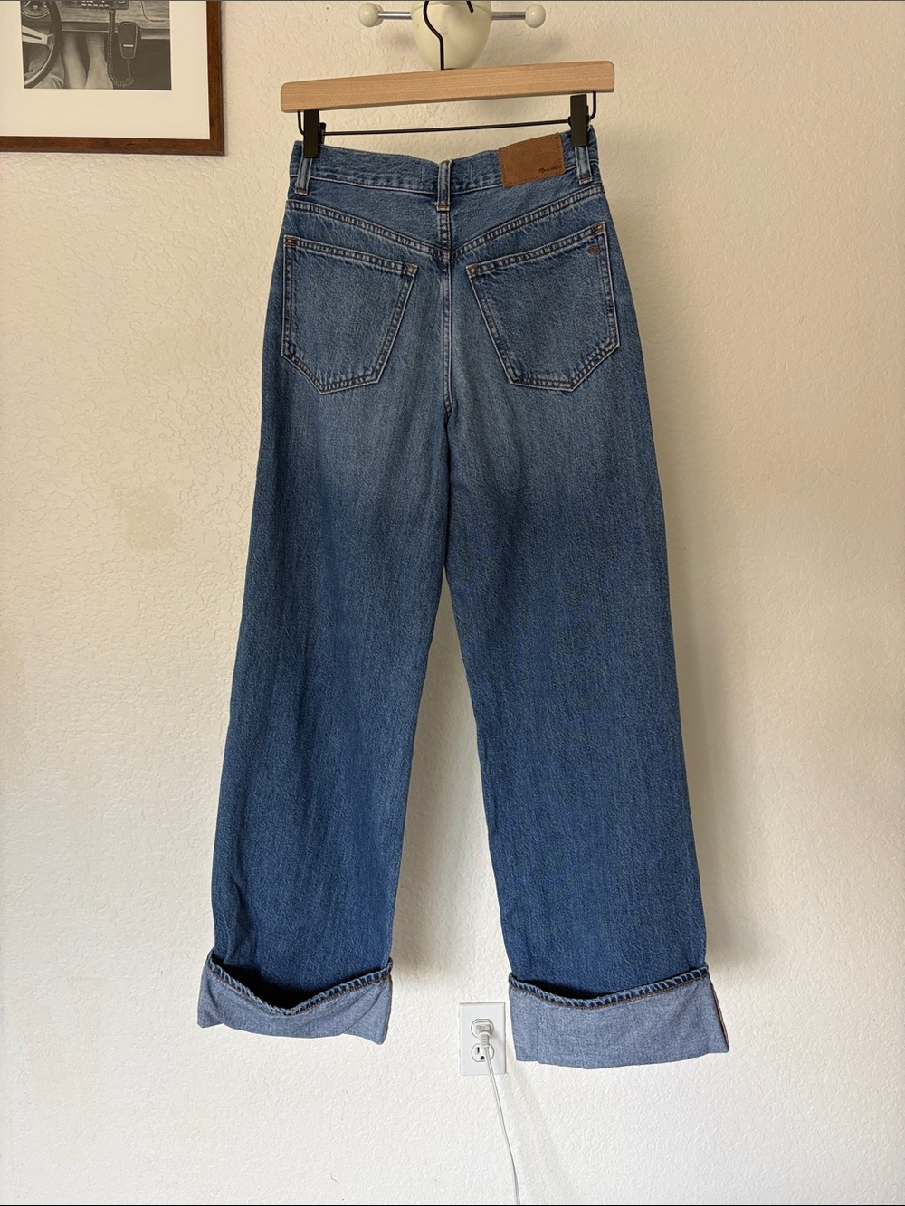 Madewell super wide leg jeans - Picture 2 of 5